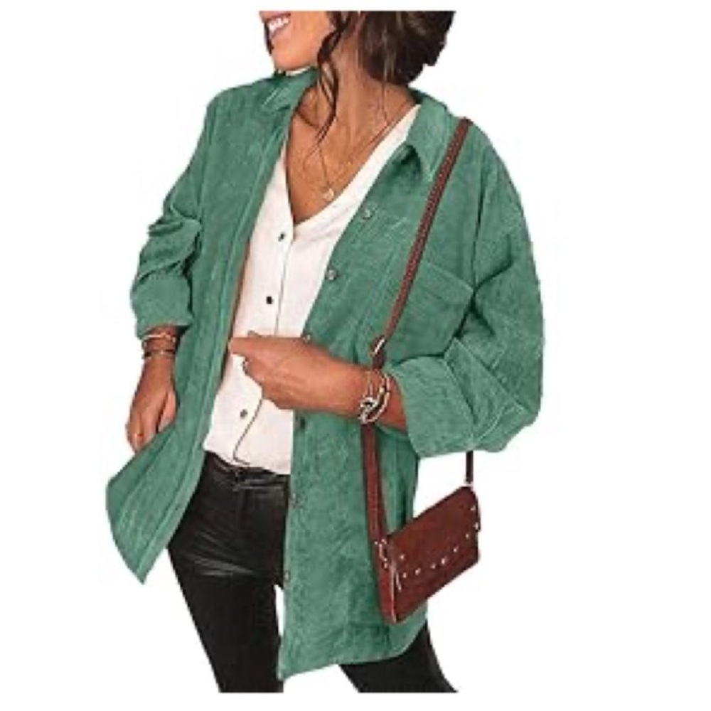 Amazon Shewin Corduroy Shacket